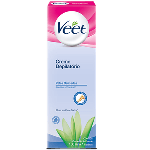 Veet Creme Depilatório Peles Delicadas