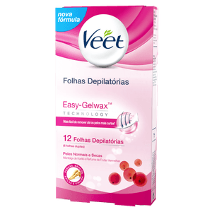 Veet Cera Fria Corporal Peles Normais e Secas